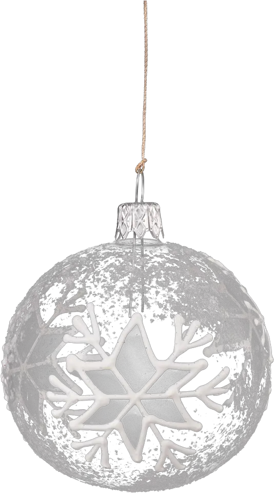  White Christmas Ornament Png Transparent Group Christmas Glass Ball Png Decor Png