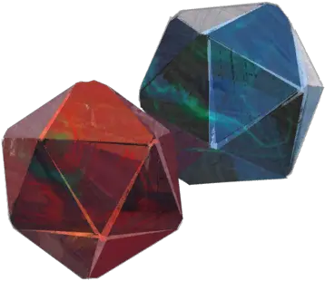  Icosahedral Dice Set Sirens Disco Elysium Wiki Crystal Png Red Dice Png