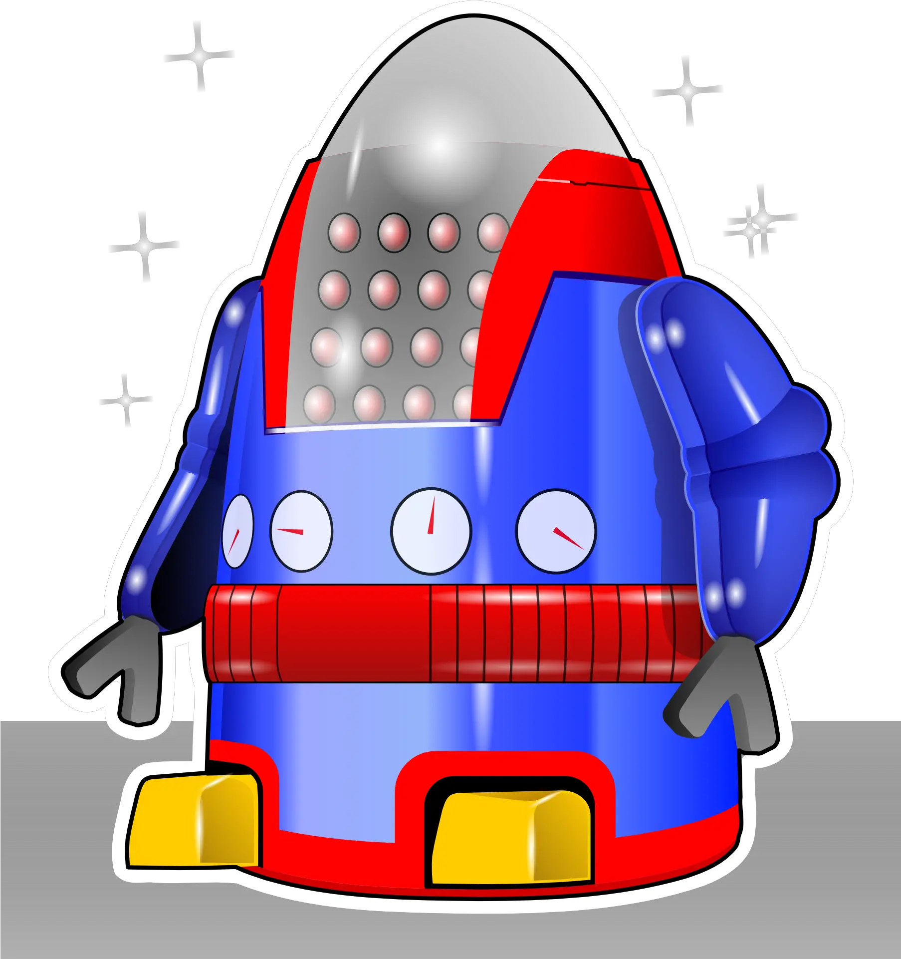  Painted Futuristic Robot Free Image Robot Png Futuristic Png