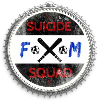  Suicide Squad Fm Today Live On Label Png Youtube Round Logo