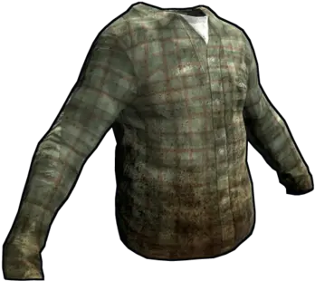  Green Checkered Shirt Rust Wiki Fandom Green Checkered Shirt Rust Png Checkered Png