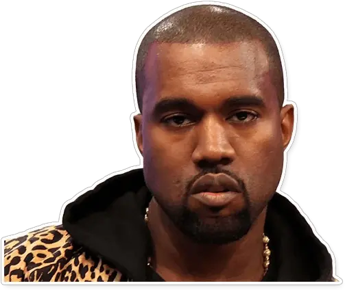  Kanye West Yeezus Celebrity Musician Kanye West Angry Face Png Kanye Png