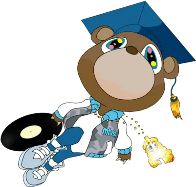  Kanye West Png Clipart Kanye West Graduation Bear Png Kanye Png