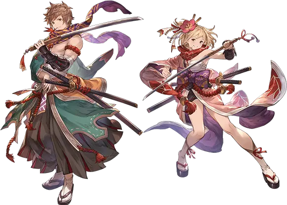  En Granblue Samurai Png Samurai Transparent