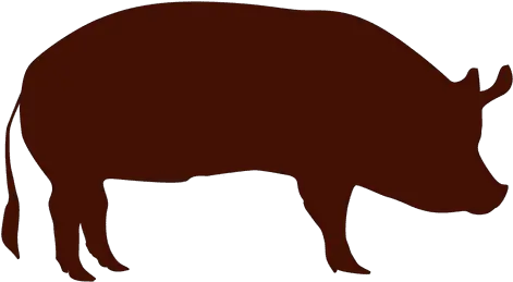  Download Pig Silhouette Transparent Background Png Pig Png