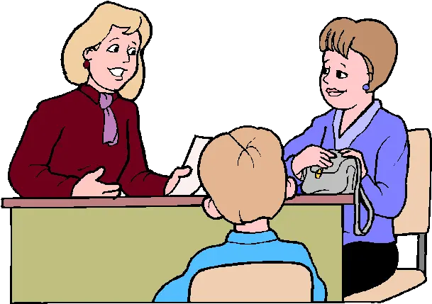  Parent Teacher Conference Parents Teacher Meeting Clipart Png Parents Png