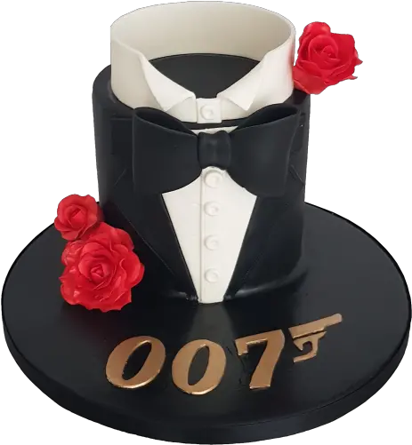  James Bond Cake U2013 Me Shell Cakes Garden Roses Png James Bond Png