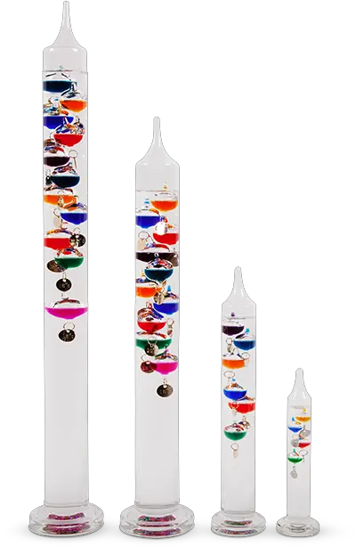  Galileo Thermometer Various Sizes Galileo Thermometer Thermometer Transparent Background Png Thermometer Transparent Background