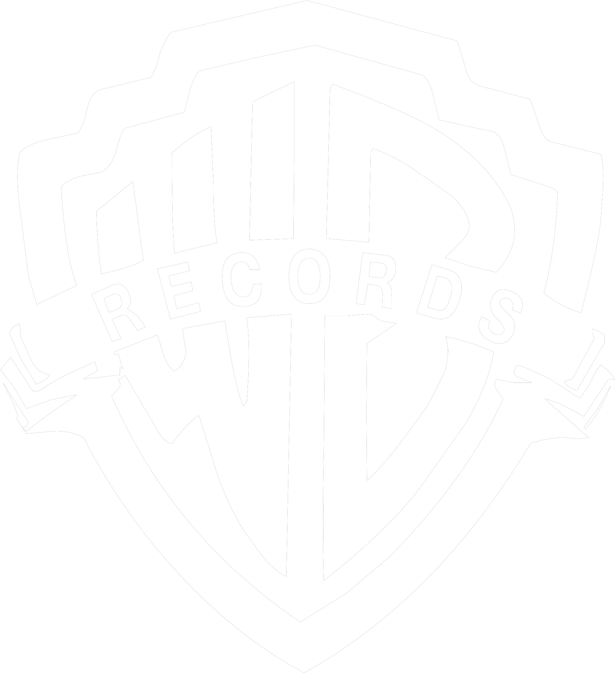  Warner Bros Records Logo Png Pearson White Logo Warner Bros. Pictures Logo