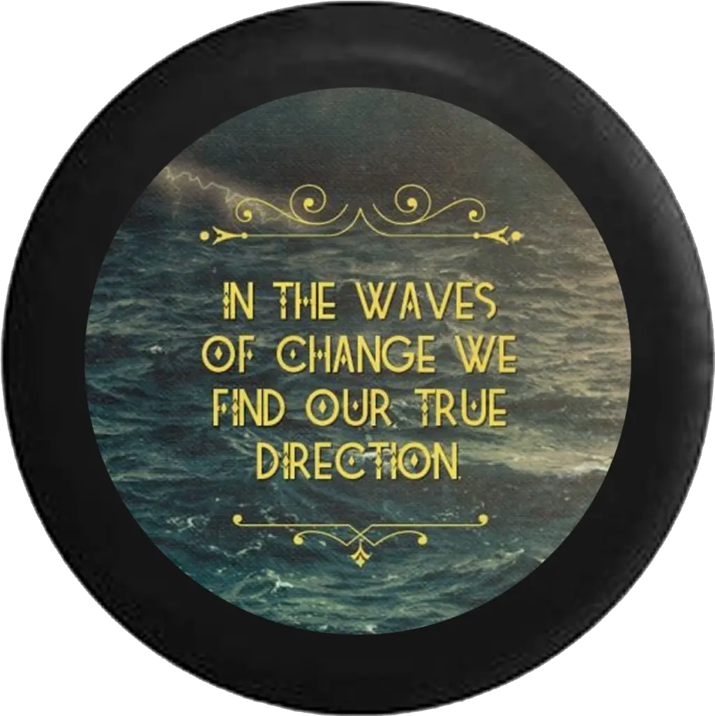  Wave Emoji Waves Of Change We Find Our Direction Png Quote Pngm