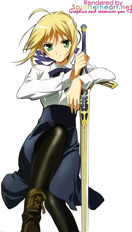  Saber Fatestay Night Character Image Song I Saber Saber King Arthur Fate Stay Night Png Saber Png