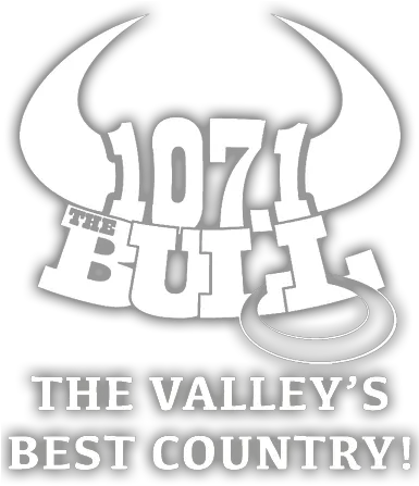  1071 The Bull The Valleyu0027s Best Country Poster Png Bull Logo Image