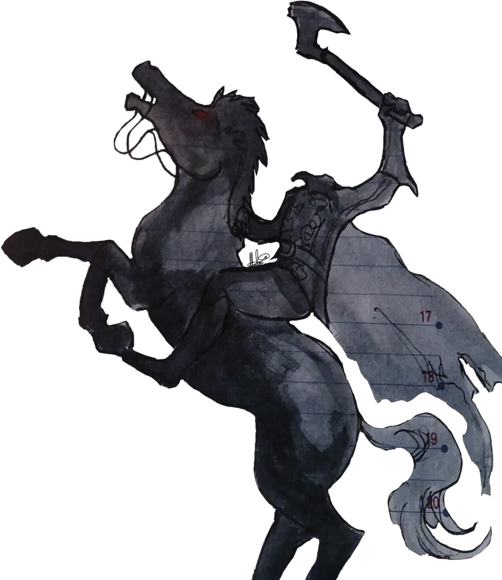  Headless Horseman Transparent Png Mart Sleepy Hollow Headless Horseman Clipart Ko Png