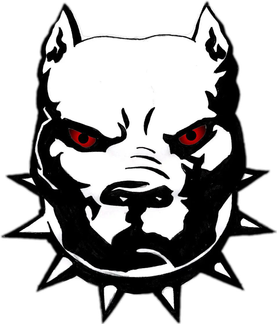  Pitbull Drawing Face Clipart Full Size Clipart 934203 Pitbull Logo Black And White Png Pit Bull Png