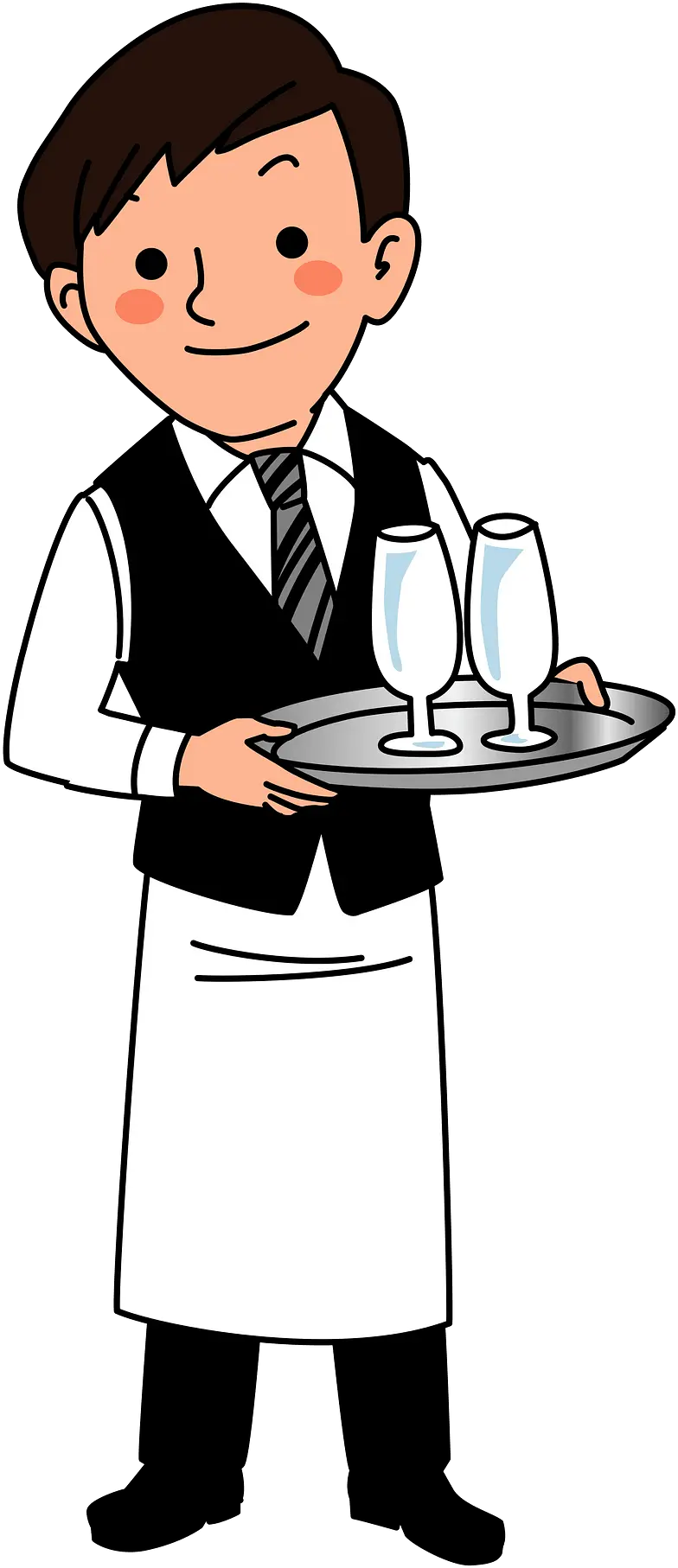  Waiter Man Clipart Free Download Transparent Png Creazilla Waiter Clipart Waiter Png