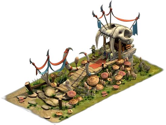  Fileking Diabhals Thronepng Elvenar Wiki En Grass Throne Png