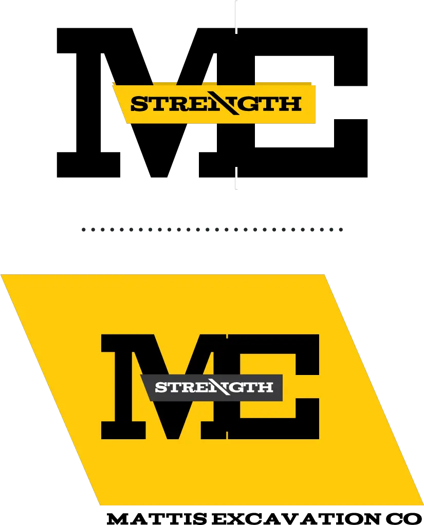  Building An Identity System From Elements Within The Logo Amc Story Matters Here Png Excavator Logo