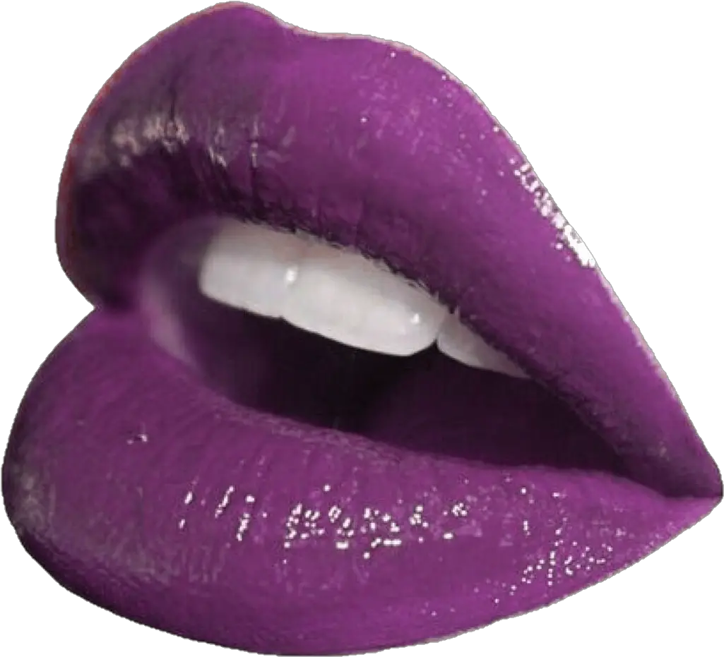  Purple Lips Png Uploaded Red Lips Png Aesthetic Lips Png