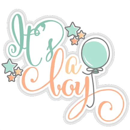  Its A Boy Png Picture Baby Boy Scrapbooking Title Its A Boy Png