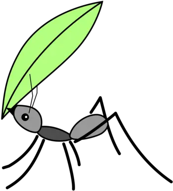  Flyline Artleaf Png Clipart Royalty Free Svg Png Ant Carrying A Leaf Ant Png