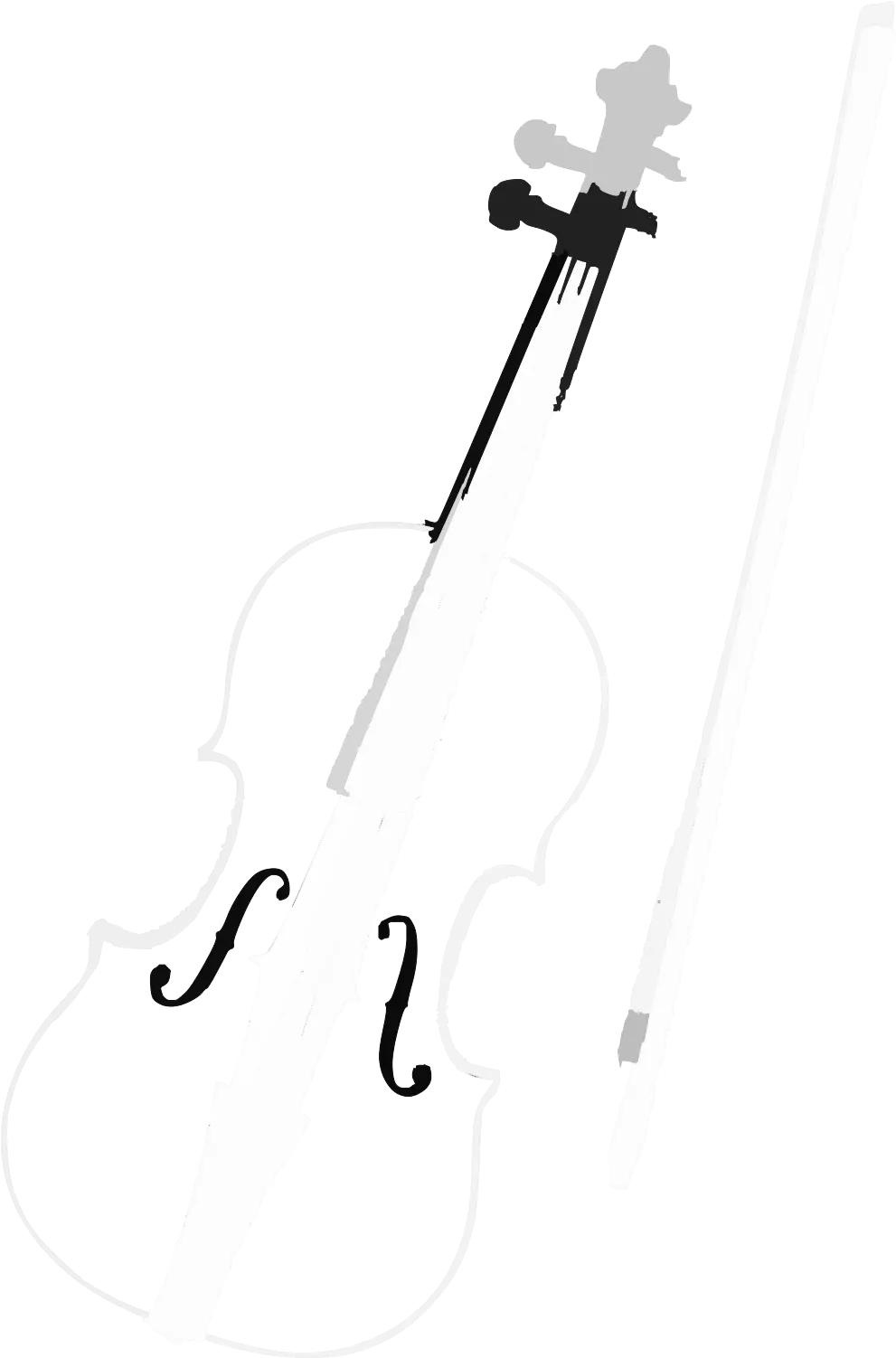  Violin Ink Svg Vector Clip Art Svg Clipart Cello Png Violin Transparent