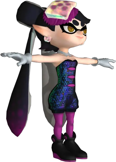  Splatoon Callie T Pose Marie A Pose Splatoon Png T Pose Png