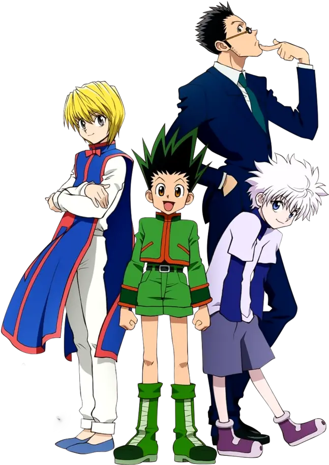  Gon Killua Kurapika Leorio Hxh Png