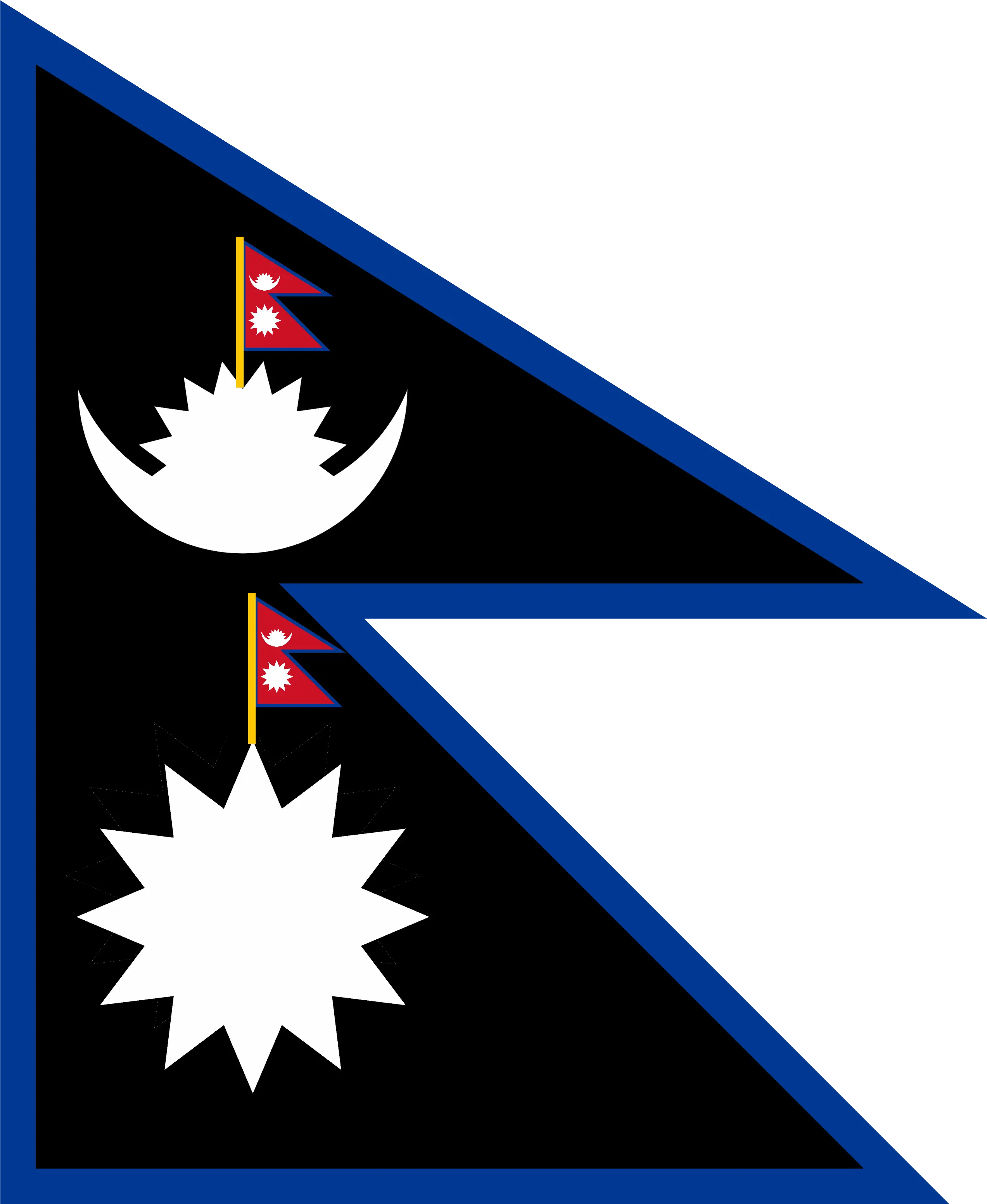  Nepal Space Exploration Flag Nepal Flag Png Nepal Flag Png