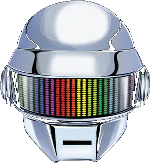  Daft Punk Robot Helmet Transparent Png Daft Punk Transparent