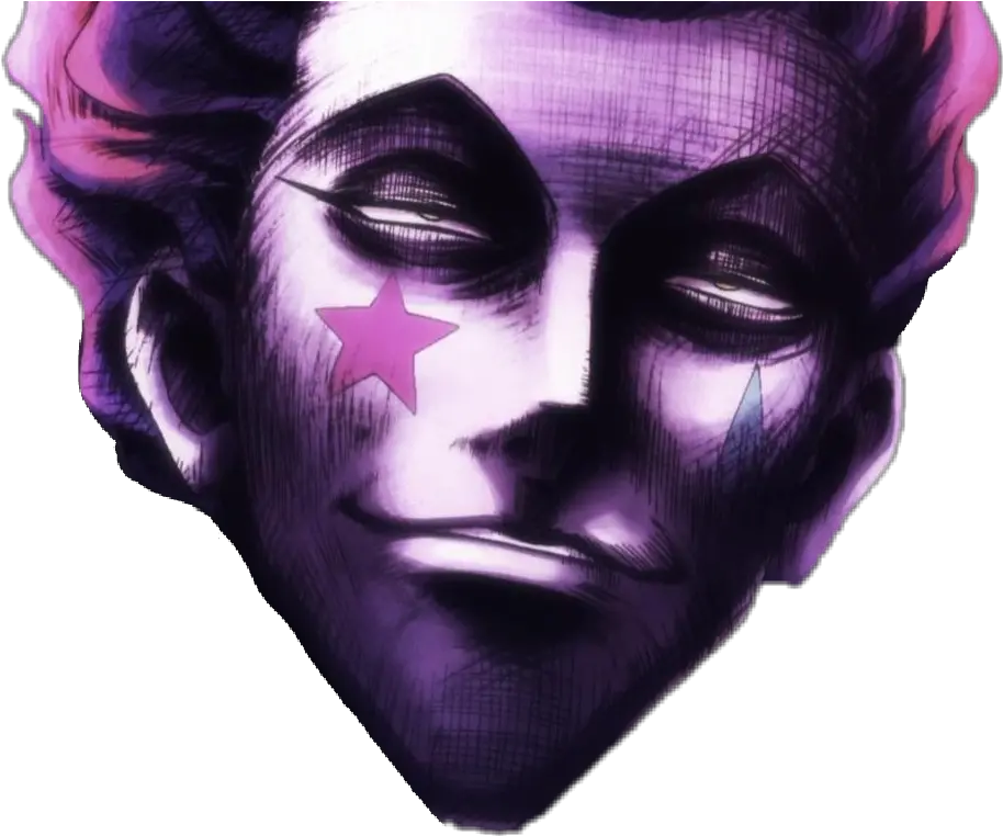  Xd Hisoka Hunterxhunter Hxh Anime Png Hisoka Rape Face Hisoka Png