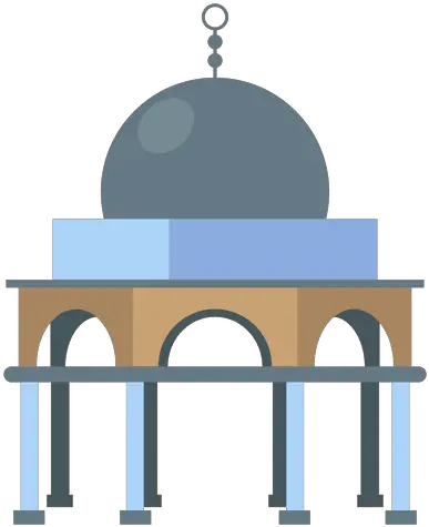  Dome Of The Rock Entrance Transparent Png U0026 Svg Vector File Holy Places The Rock Png