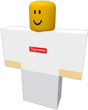  White Supreme Box Logo Only 11 Brick Hill Shirt Png Supreme Box Logo Png