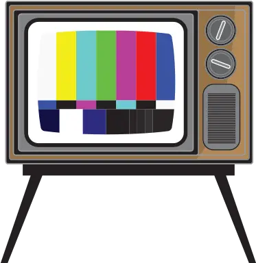  Retro Tv With Test Picture Free Vector Old Tv Clipart Png Retro Tv Png