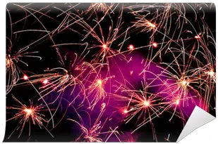  Fire Sparks Wall Mural Pixers Fireworks Png Fire Sparks Png