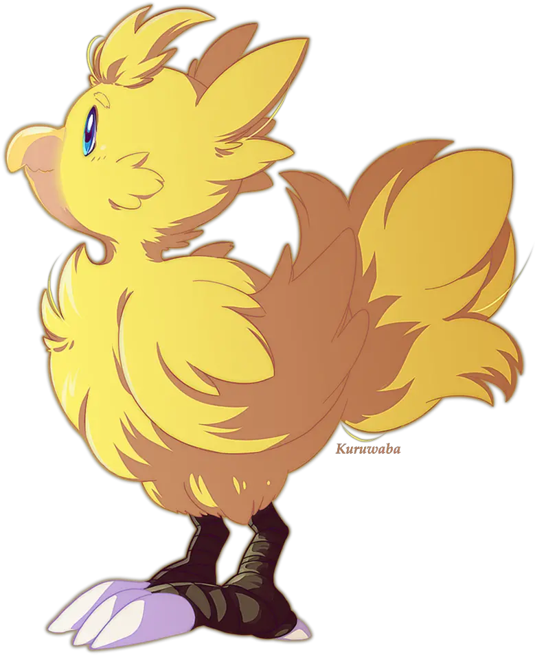  The Chocobo From Final Fantasy Chicken Video Game Character Png Chocobo Png