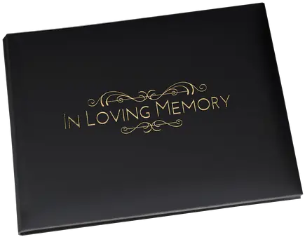  Loving Memory Condolence Book Paper Png In Loving Memory Png