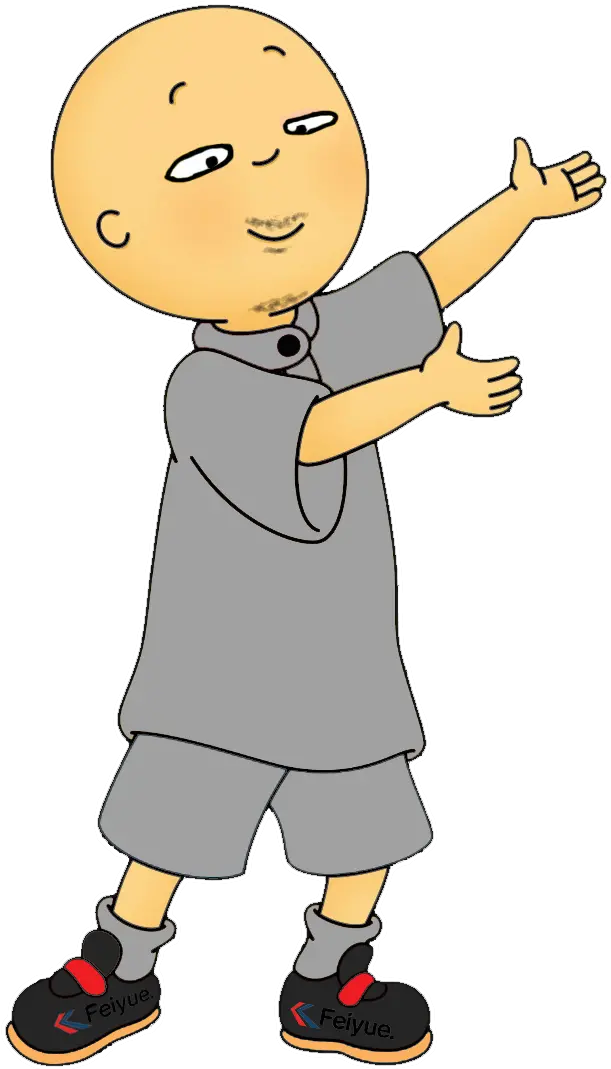  Rantonized Caillou Ranton Growing Up Is Not So Tough Png Caillou Png