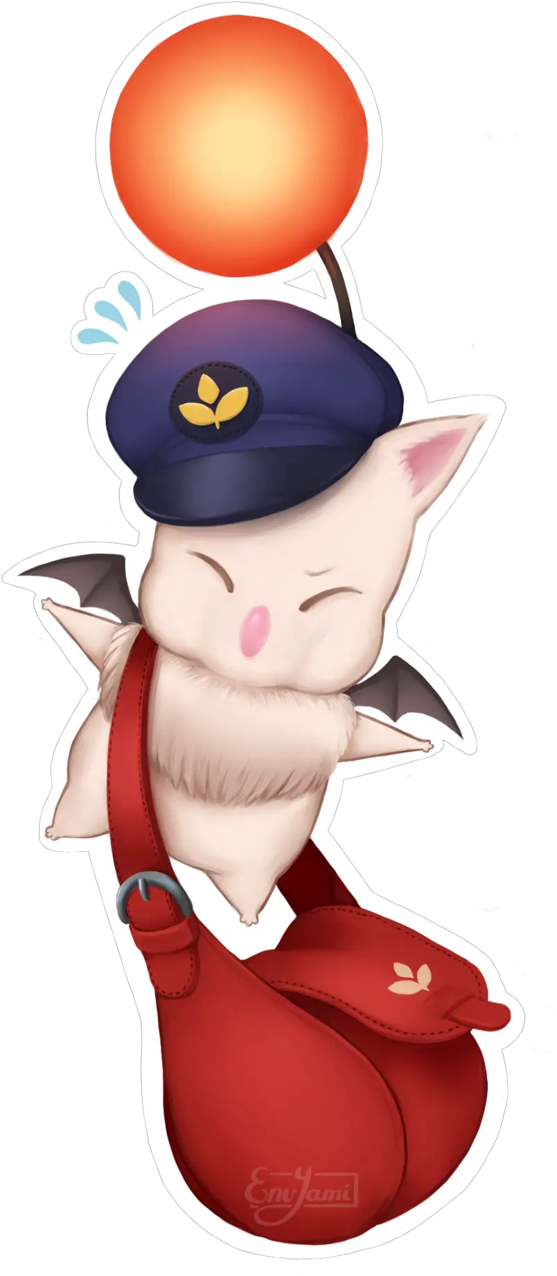  Delivery Moogle From Final Fantasy Xiv Delivery Moogle Png Moogle Png