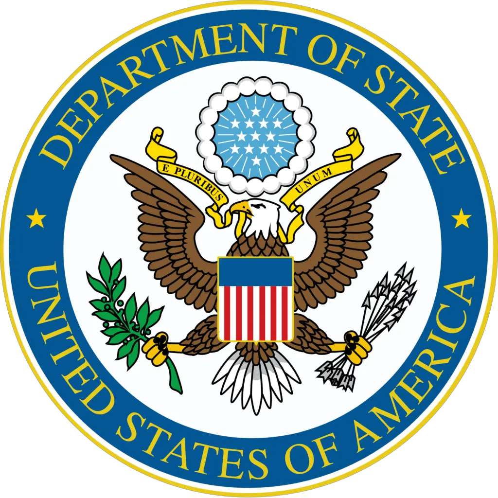  Nonimmigrant Visa Issuances By Category And Department Of State Seal Png Visa Logo Transparent