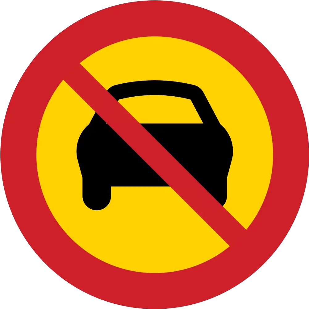  No Parking Sign Clip Art No Entry For Vehicle Png Banned Png