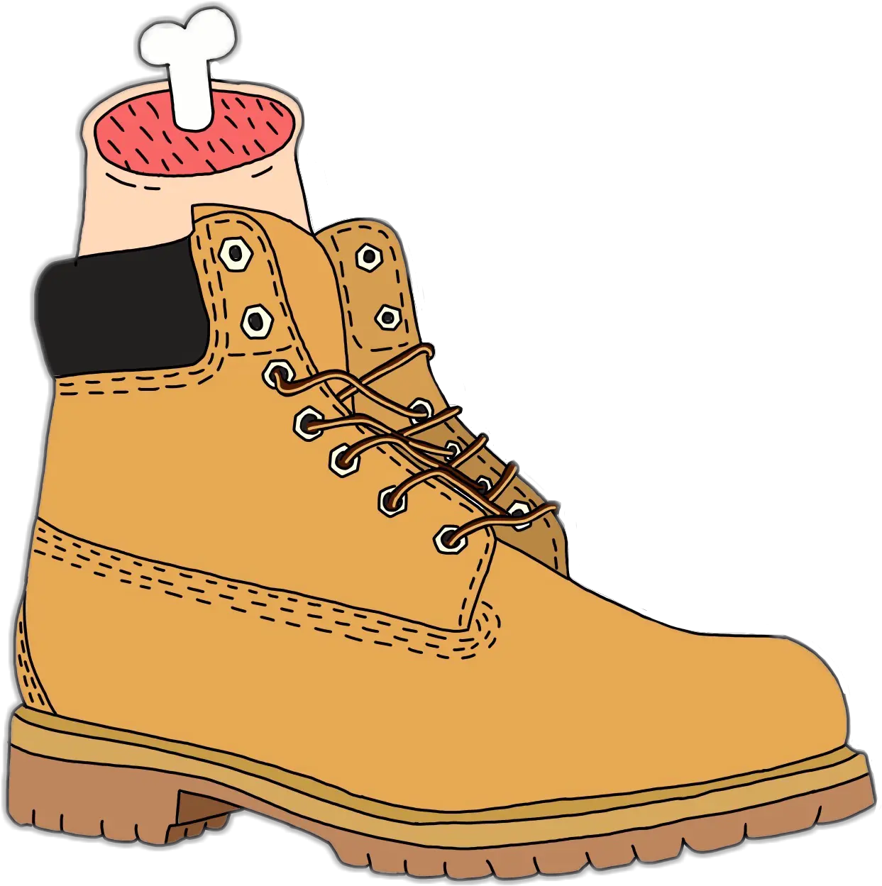  B Timbs Nyfw Newyork Fashion Deadass Timbs Clipart Png Timbs Png