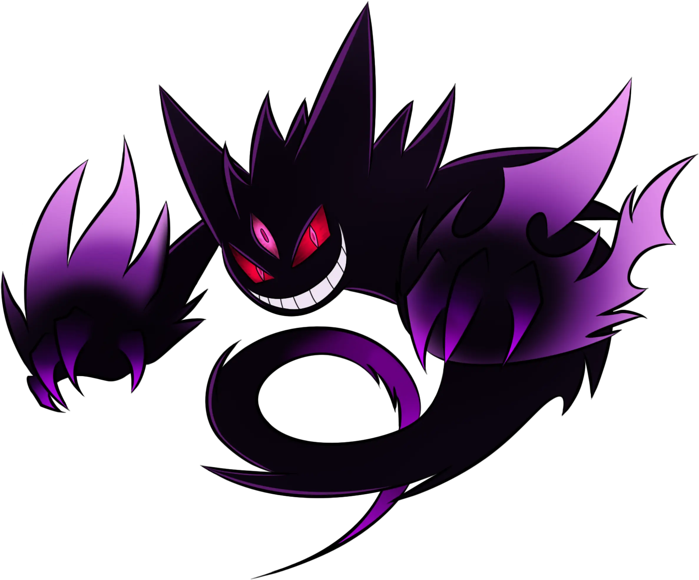  Portfolio Transparent Gengar Art Png Gengar Png