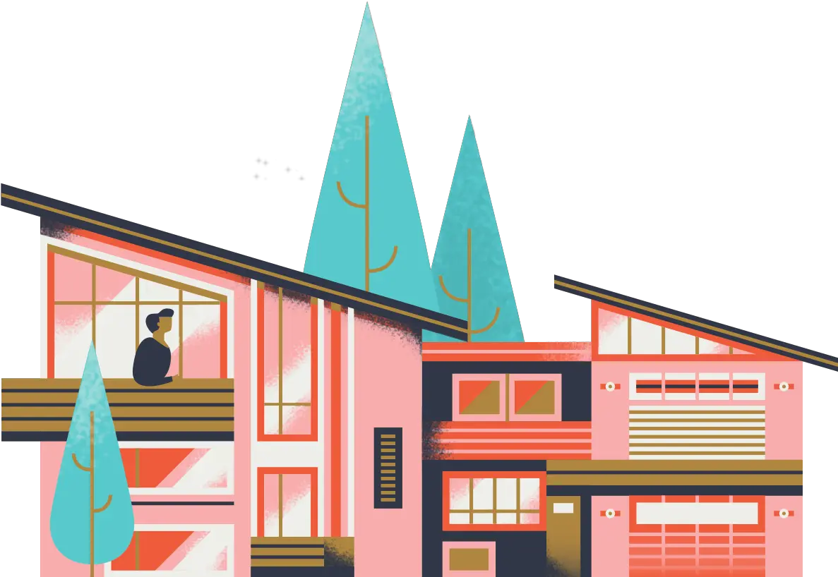  Elen Winata Airbnb 2018 Travel Trends Illustration Graphic Design Simple Png Airbnb Png