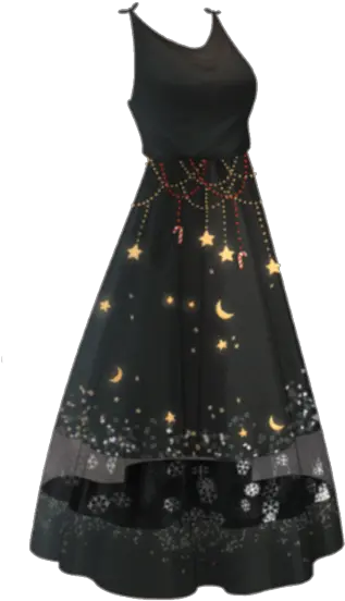  Holy Starry Night Love Nikki Black Hair Png Starry Night Png