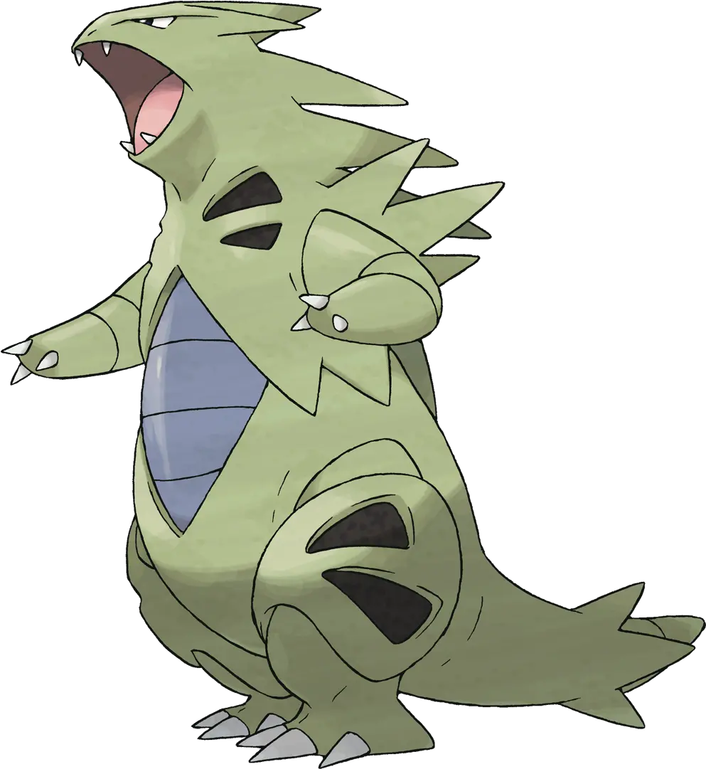  Tyranitar Ground And Dark Type Pokemon Png Tyranitar Png