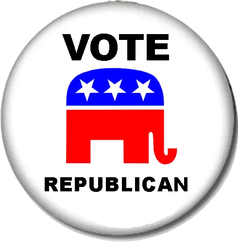  Republican Buttons Transparent Png Transparent Republican Icon Png Republican Symbol Png