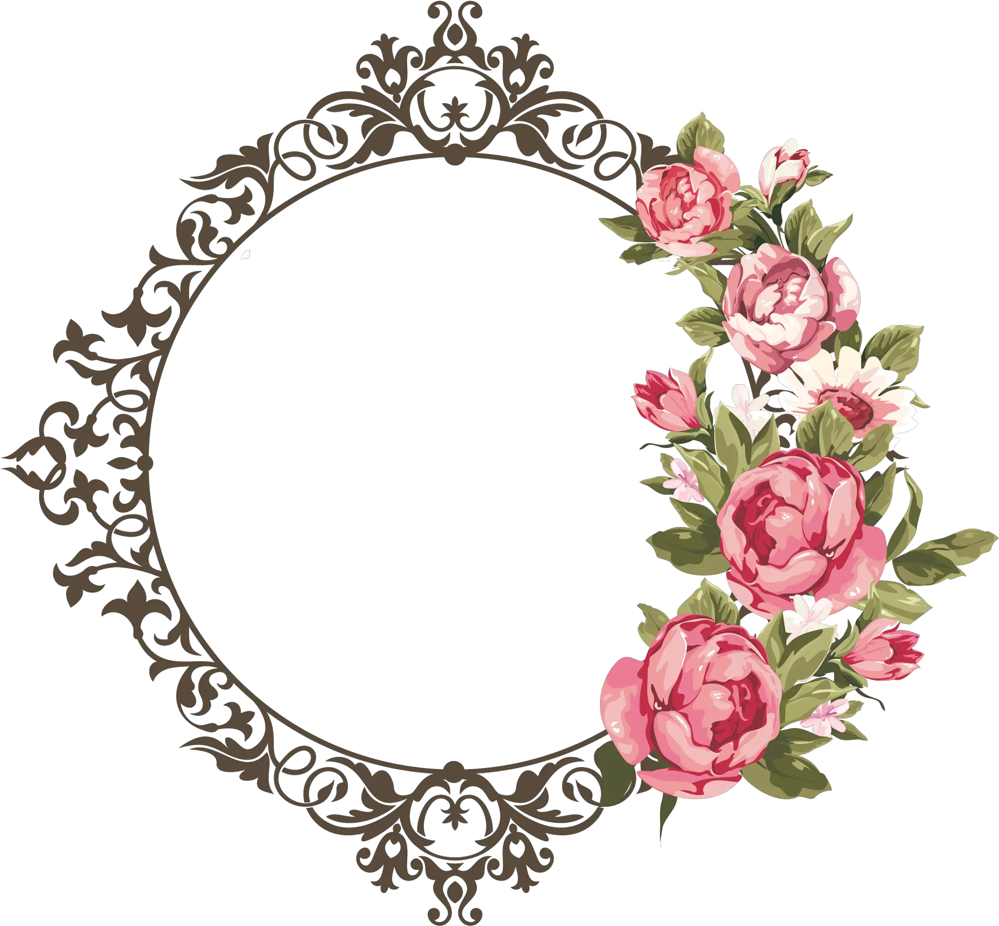  Download Arabesco Png Vector Arabesque Flowers Arabesque Rose Vector Arabesco Png