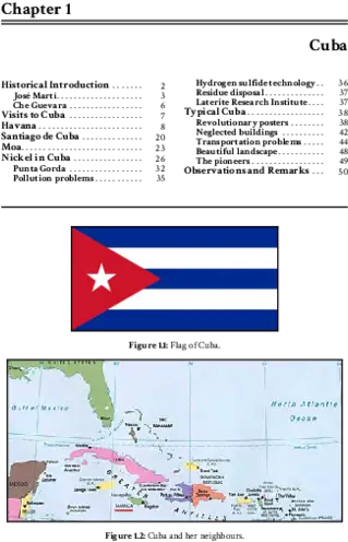  Pdf Travelling In Cuba Fathi Habashi Academiaedu Map Of Central America Png Cuban Flag Png