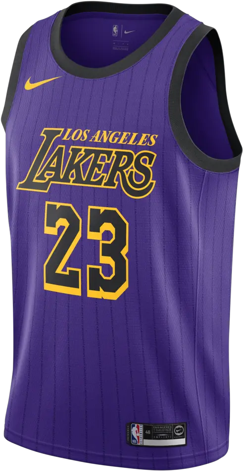  Nba City Edition Gear Uniswag Logos And Uniforms Of The Los Angeles Lakers Png Lakers Png