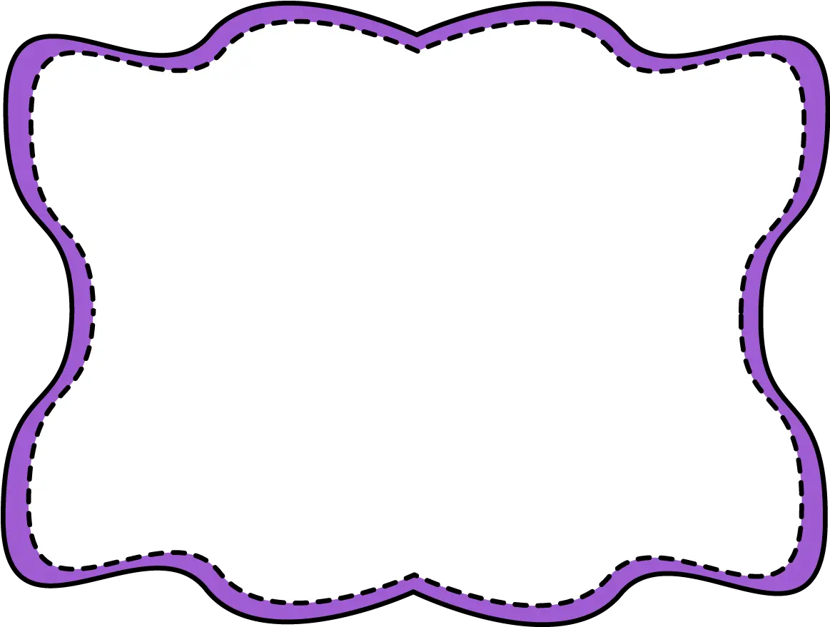  Picture Frame Clipart Purple And Black Frames Png Oval Frame Png